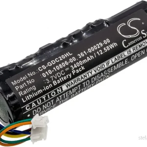 Batteri til 010-10806-00 for Garmin, 3.7V, 3400 mAh v:7123311 Batteri til 010-10806-00 for Garmin, 3.7V, 3400 mAh v:7123311