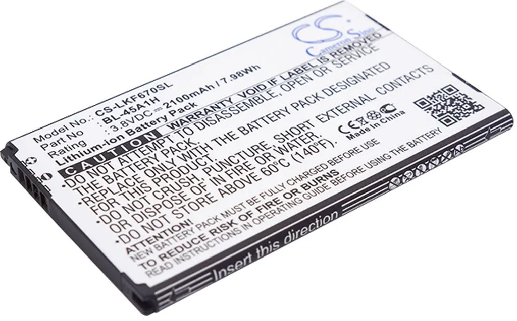 Batteri til Lg K428SG, 3.8V, 2100 mAh v:8093832