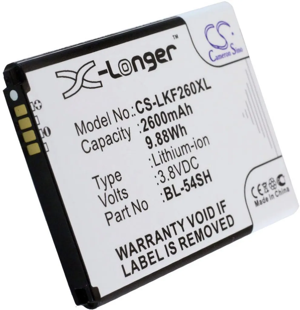 Batteri til Lg Bello 2 Dual, 3.8V, 2600 mAh v:3986271