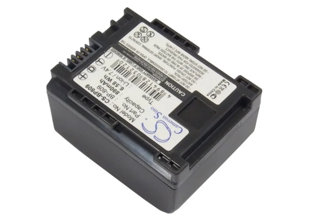 Batteri til BP-809 for Canon, 7,2 (7,4)V, 890mAh v:8705161