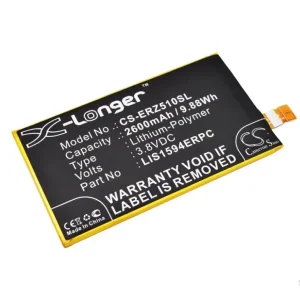 Batteri til 1293-8715 for Sony Ericsson, 3.8V, 2600 mAh v:4859362 Batteri til 1293-8715 for Sony Ericsson, 3.8V, 2600 mAh v:4859362