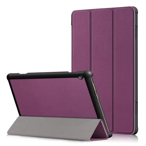 Lenovo Tab M10 Gen 1 Tri-Fold stativ etui – lilla v:2043020