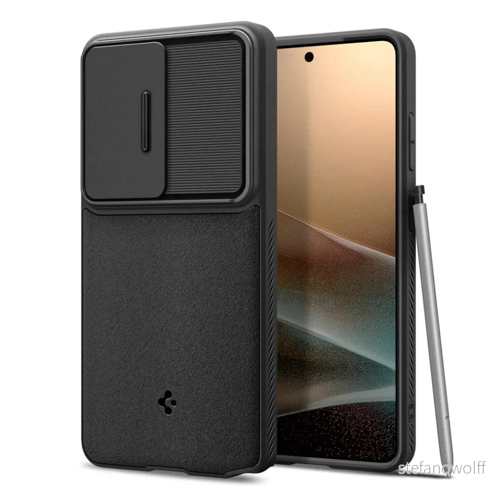 Spigen Samsung Galaxy S26 Ultra Optik Armor Deksel – Svart v:1402586 Spigen Samsung Galaxy S26 Ultra Optik Armor Deksel – Svart v:1402586