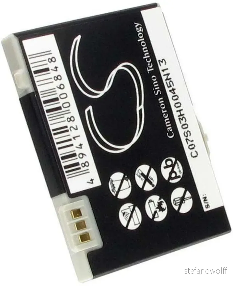 Batteri til EBA-660 for Siemens, 3.6V (3.7V), 600 mAh v:1858102