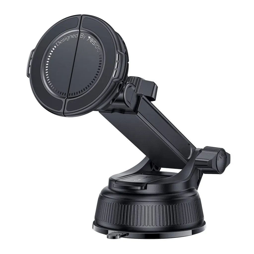 Yesido C280 2-i-1 MagSafe-telefonholder for bil, dashbord/frontrute – svart v:6663964