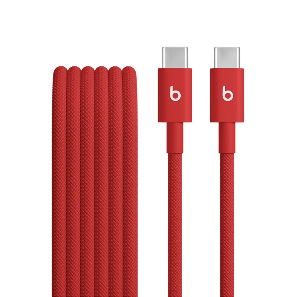 Apple Beats USB-C til USB-C kabel 1,5 m – rød v:6334188 Apple Beats USB-C til USB-C kabel 1,5 m – rød v:6334188