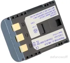 Batteri til BP-2LH for Canon, 7.2(7.4V), 750 mAh v:8010796 Batteri til BP-2LH for Canon, 7.2(7.4V), 750 mAh v:8010796