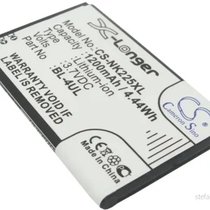 Batteri til BL-4WL for Nokia, 3,7V, 1200mAh v:2723657