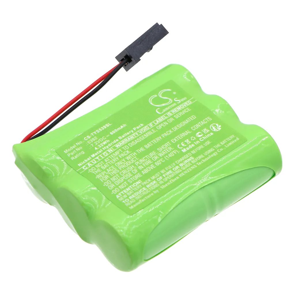 Batteri til 08192-44810, 7.2V, 600mAh v:2143023 Batteri til 08192-44810, 7.2V, 600mAh v:2143023