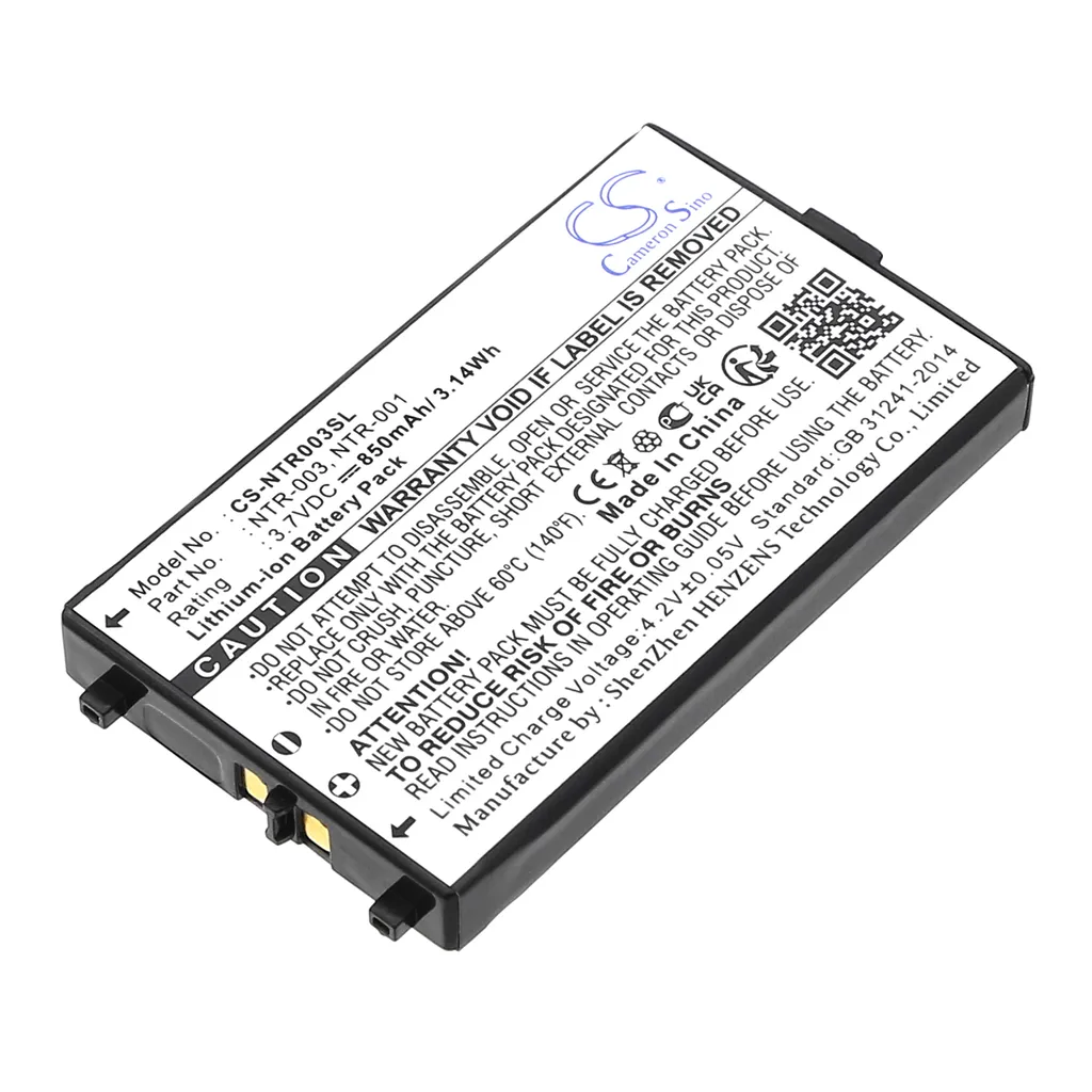 Batteri til BT-M12 for Nintendo, 3,7V, 850mAh v:4052317 Batteri til BT-M12 for Nintendo, 3,7V, 850mAh v:4052317