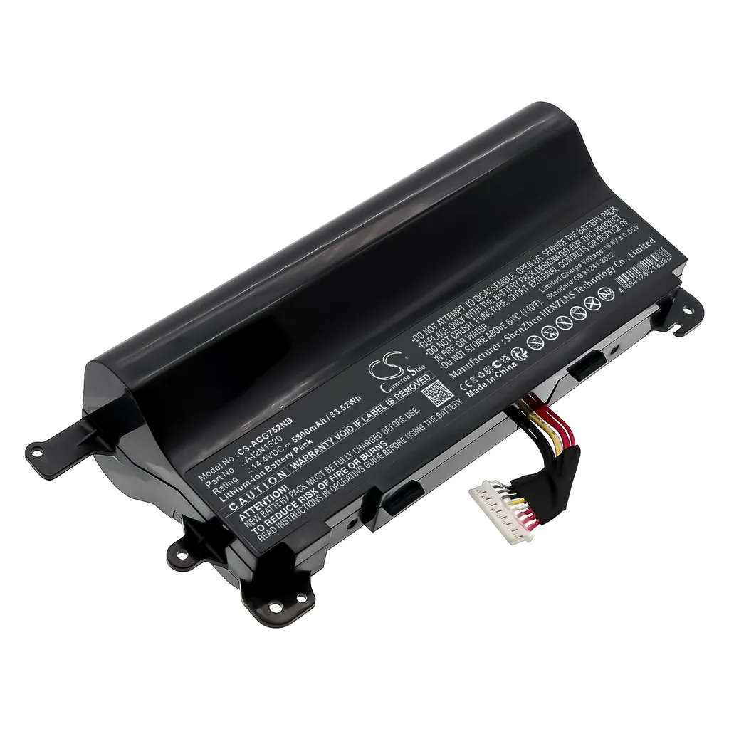 Batteri til G752VS-GC026T, 14.4V, 5800mAh v:4792254