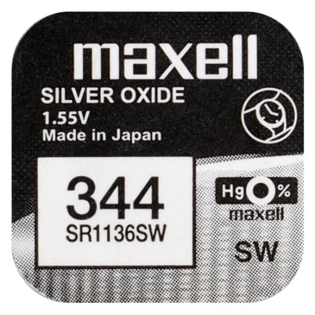 344 (Maxell), 1.55V v:8571532 344 (Maxell), 1.55V v:8571532