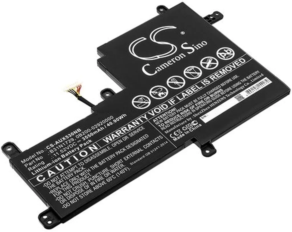 Batteri til Asus VivoBook S15 S530FN-BQ156T, 11.52V, 3550 mAh v:9362066