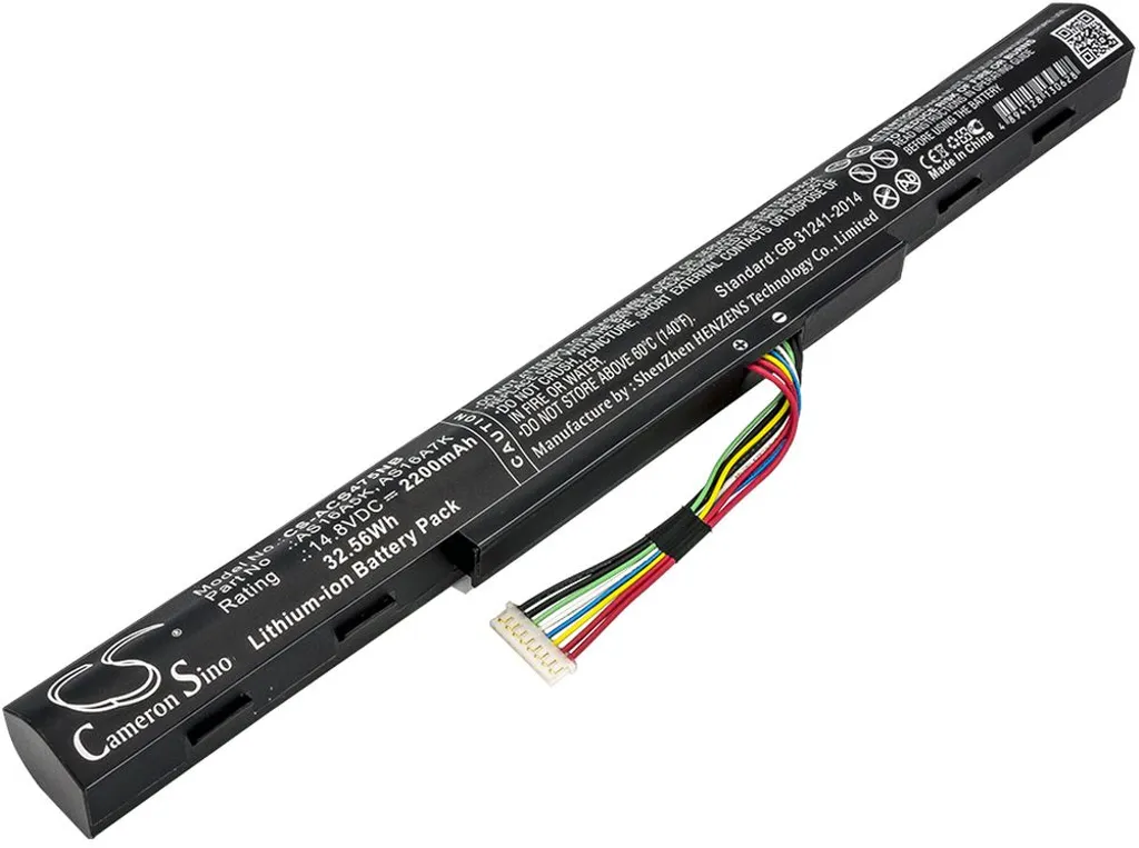 Batteri til Acer Aspire E5-475-37MN, 14.8V, 2200 mAh v:8298532