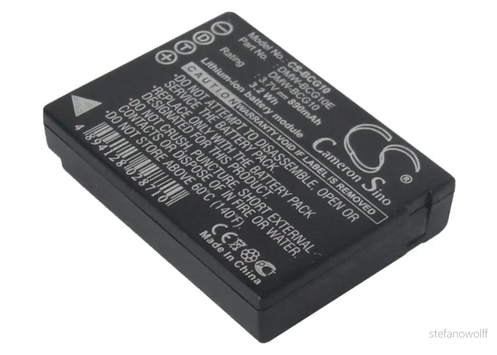 Batteri til Panasonic DMC-TZ35, 3,6 (3,7)V, 890mAh v:8571232