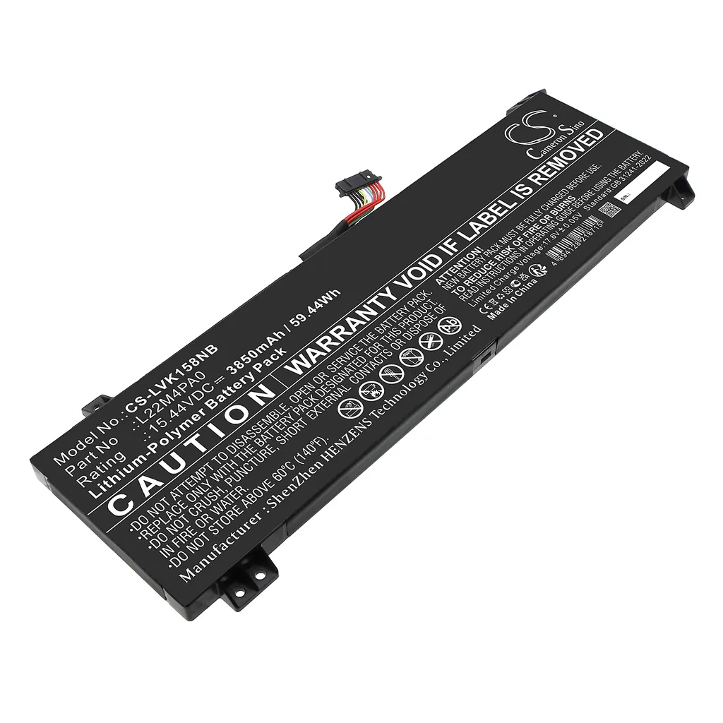 Batteri til LOQ 15IRH8 82XV00ERPB, 15.44V, 3850mAh v:1986830