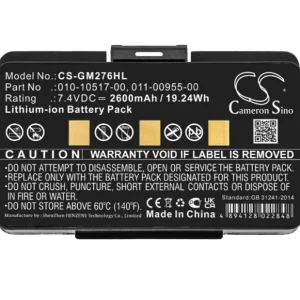 Batteri til Garmin 3580100054300, 7.4V, 2600mAh v:1631909 Batteri til Garmin 3580100054300, 7.4V, 2600mAh v:1631909
