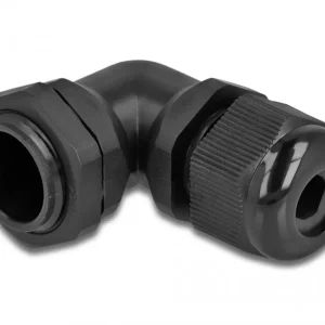 Delock kabelnippel 90° vinklet PG11 – svart v:3135092