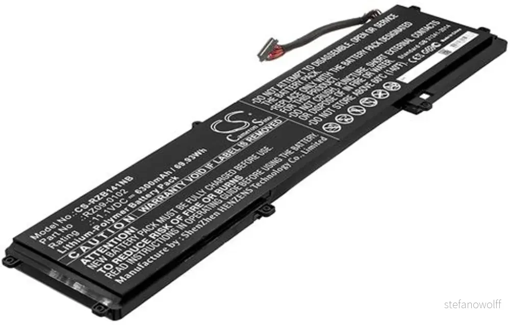 Batteri til Razer Razer Blade 14(512GB), 11.1V, 6300 mAh v:6929270