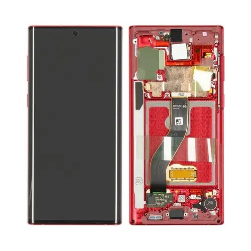 Samsung Galaxy Note 10 LCD-skjerm – Rød v:3725043