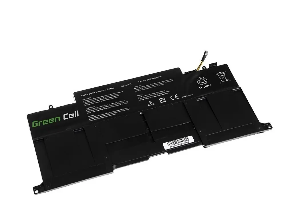 Batteri til Asus Zenbook UX31A-R4004H, 7.4V, 6800 mAh v:1360613
