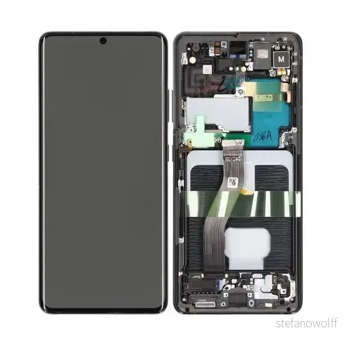 Samsung Galaxy S21 Ultra 5G LCD Skjerm – Phantom Black v:5286838