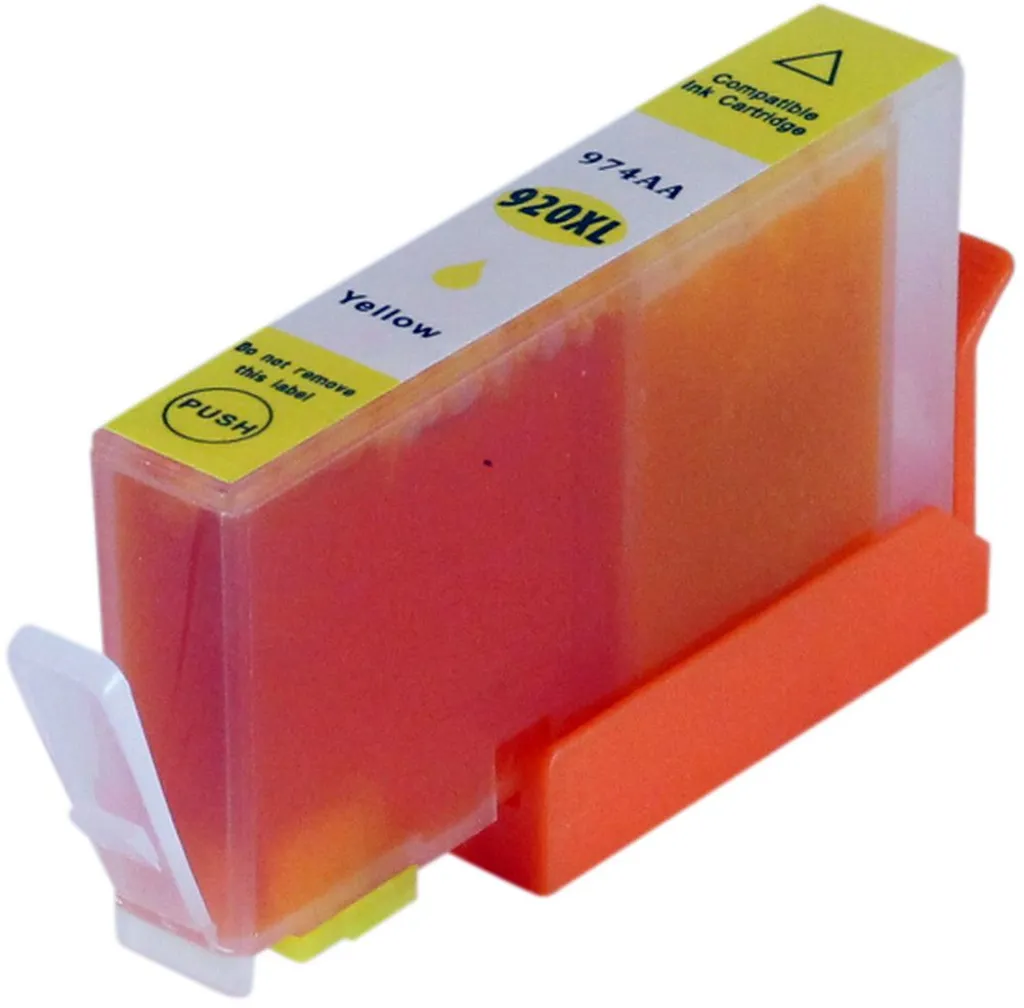Kompatibel med HP OfficeJet 6000 Series blekkpatron, 14.5ml, gul v:2918702