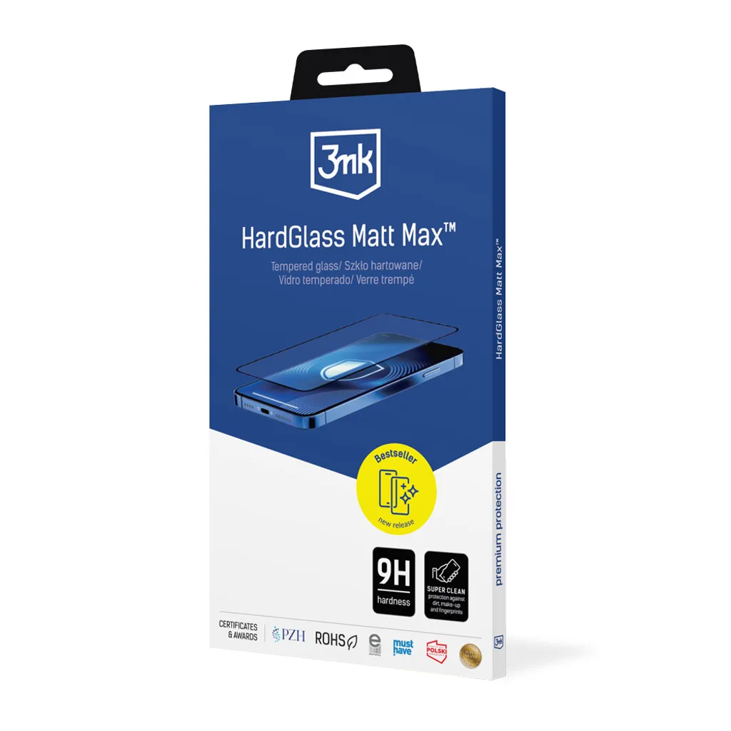 3mk HardGlass Matt Max Skjermbeskytter til Samsung Galaxy S26 Ultra v:1812186