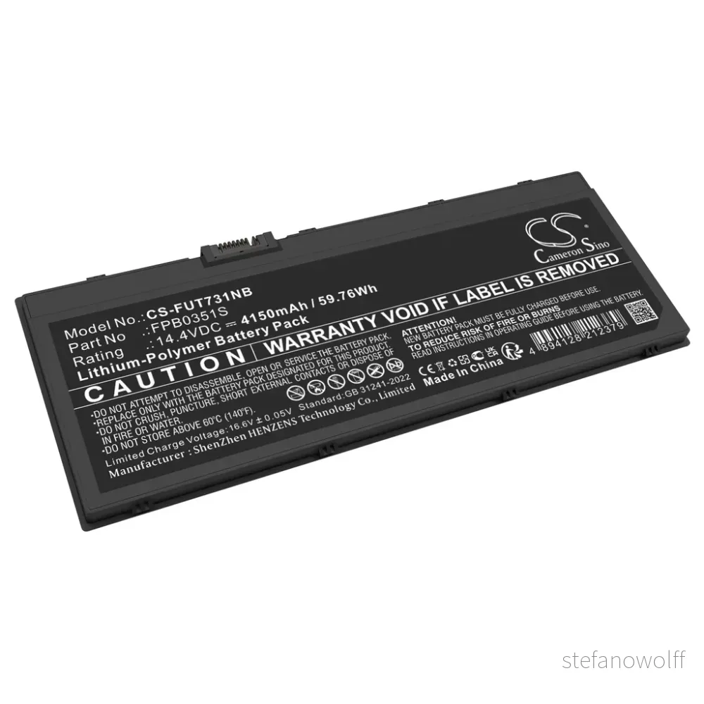 Batteri til Fujitsu LifeBook U7310 etc. v:7287620