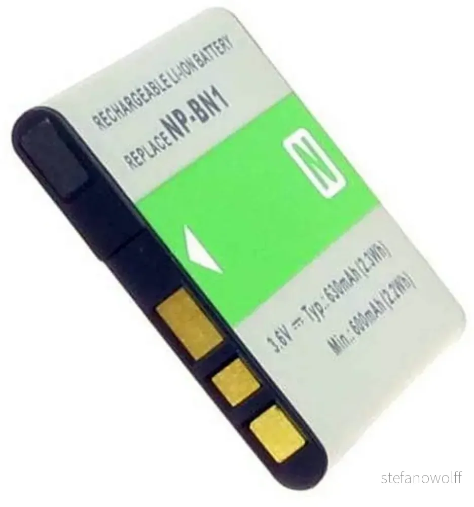 Batteri til Sony Cybershot DSC-TX30, 3,6 (3,7)V, 600mAh v:7677095
