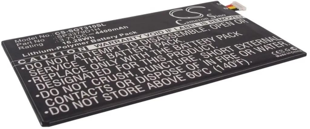 Batteri til Samsung SM-T3110, 3.7V, 4400 mAh v:4663923