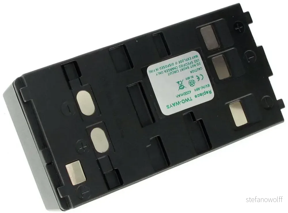 Batteri til Sony CCD-TR490E, 6.0V, 4200 mAh v:7308400