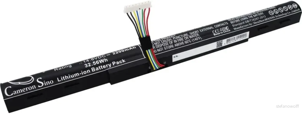 Batteri til Acer TravelMate P278-M-32DV, 14.8V, 2200 mAh v:2768177