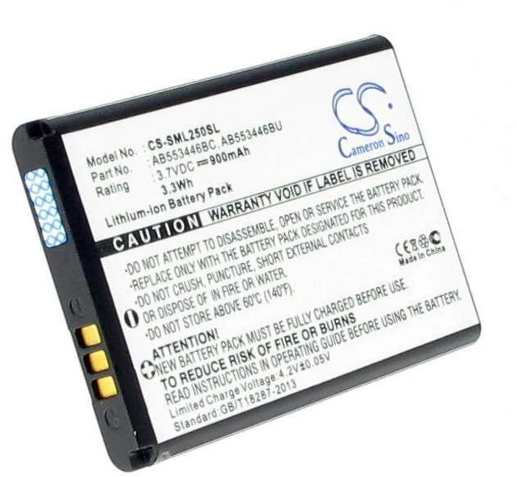 Batteri til Samsung M3200, 3.7(3.6V), 900 mAh v:5117322