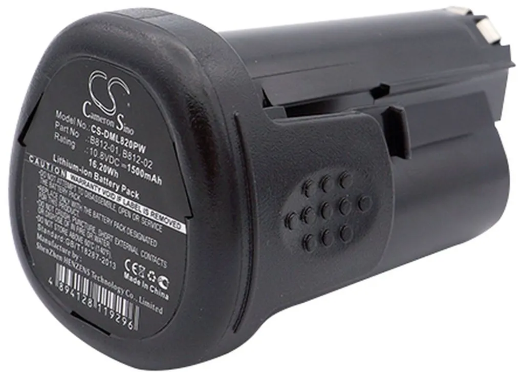 Batteri til B812-02 for Dremel, 10.8V, 1500 mAh v:2645328