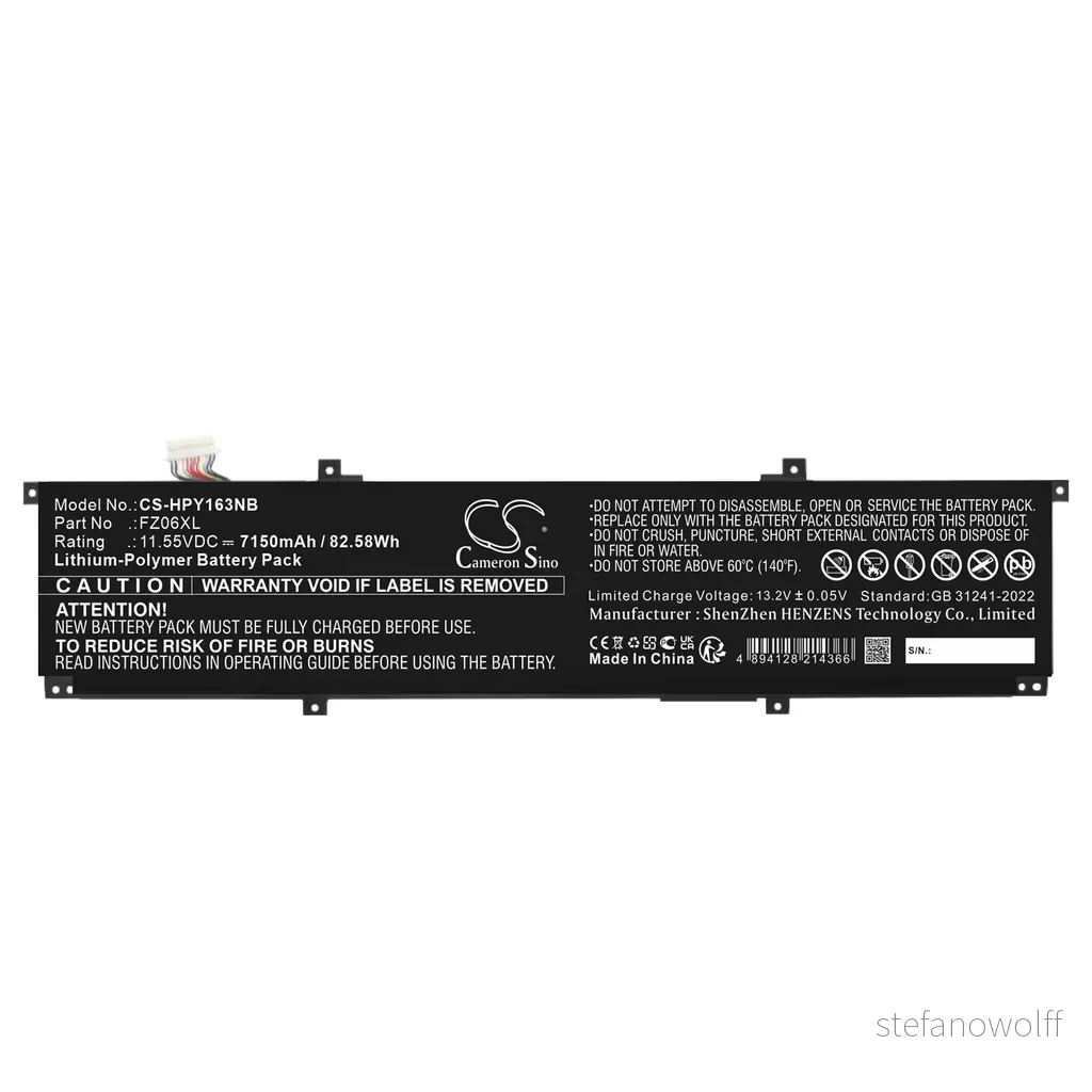 Batteri til ENVY 16-H0003NR, 11.55, 7150mAh v:4903757