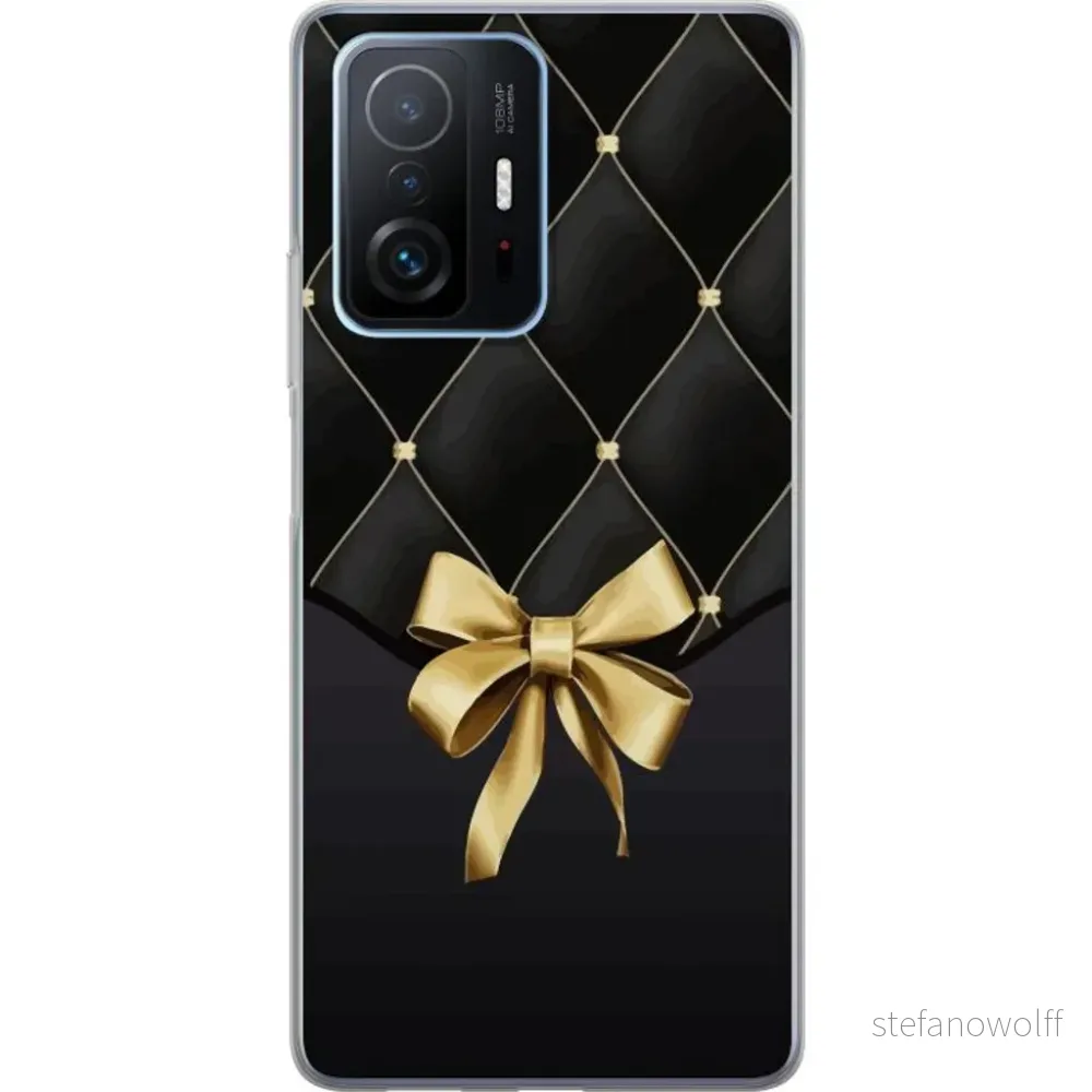 Xiaomi 11T Gjennomsiktig Telefondeksel Elegant Rosett v:7735600