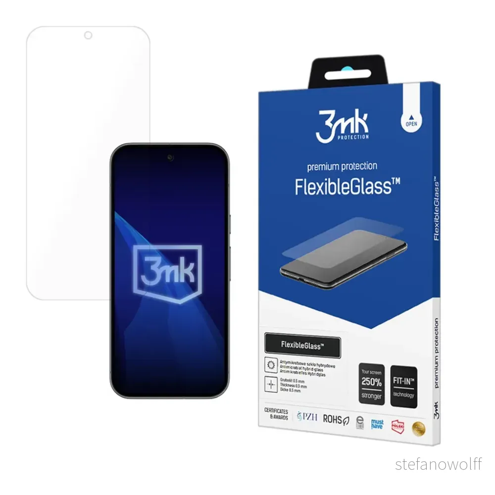 3mk Google Pixel 11 Pro Skjermbeskytter Hybridglass – Gjennomsiktig v:1649376