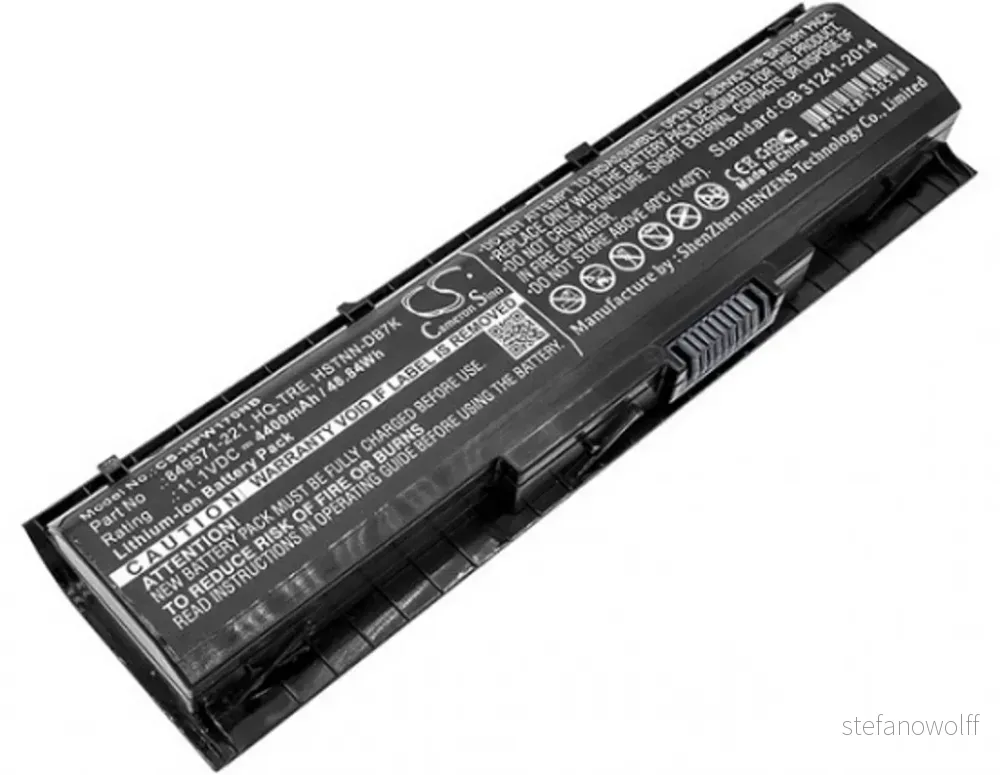 Batteri til Hp Omen 17-W024NF, 11,1V, 4400 mAh v:3185306