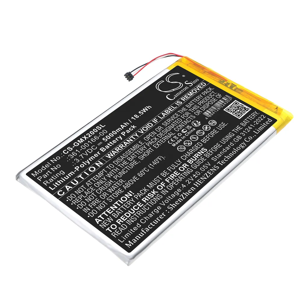 Batteri til 361-00166-01 for Garmin, 3.7V, 5000mAh v:7963761 Batteri til 361-00166-01 for Garmin, 3.7V, 5000mAh v:7963761