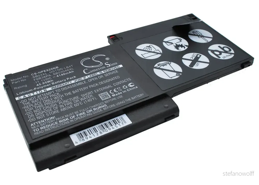 Batteri til Hp EliteBook 820 G2-M2E84UP, 14,8V, 4140mAh v:5989031