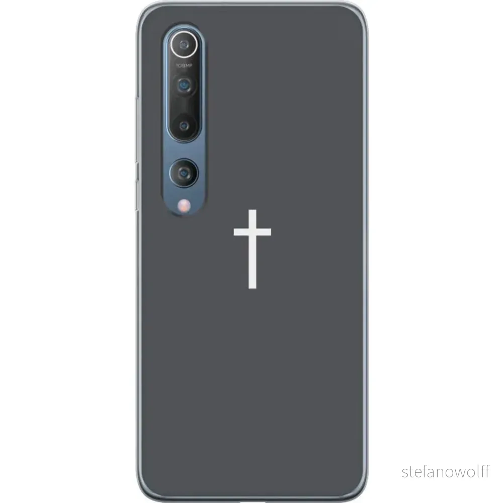 Xiaomi Mi 10 5G Gjennomsiktig Telefondeksel Kors v:3609813