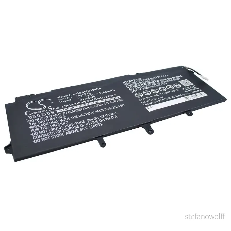 Batteri til Hp EliteBook Folio 1040 G2 (T0F85PC), 11.1V, 3750 mAh v:6422108