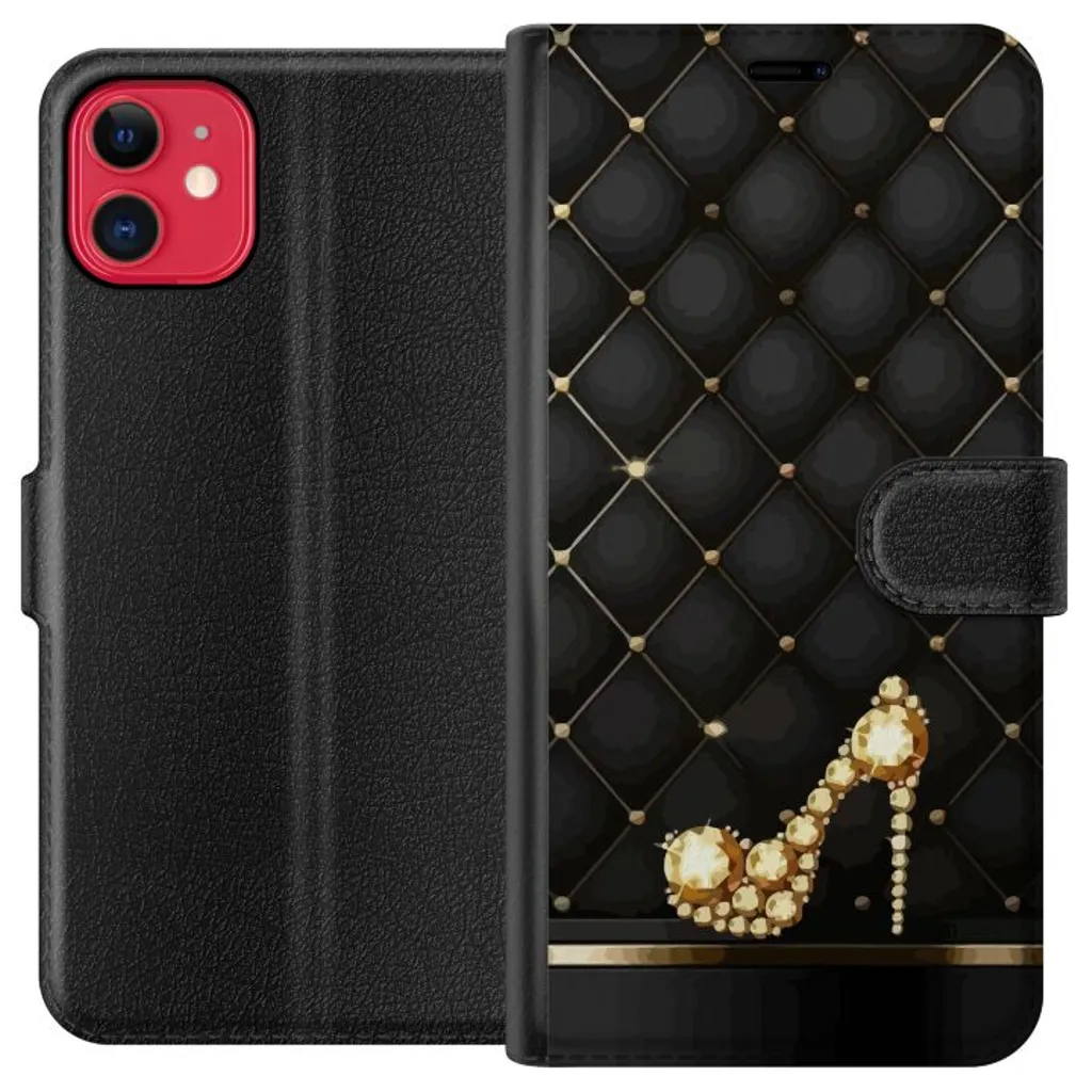Apple iPhone 11 Sort Lommebokdeksel Lyxig Sko v:9289444
