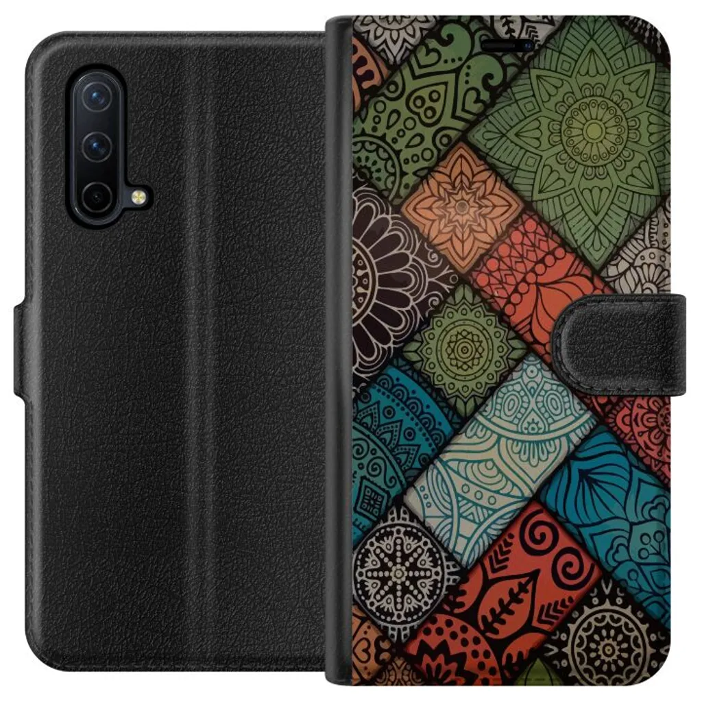 OnePlus Nord CE 5G Sort Lommebokdeksel Eterisk Elegans v:4074586