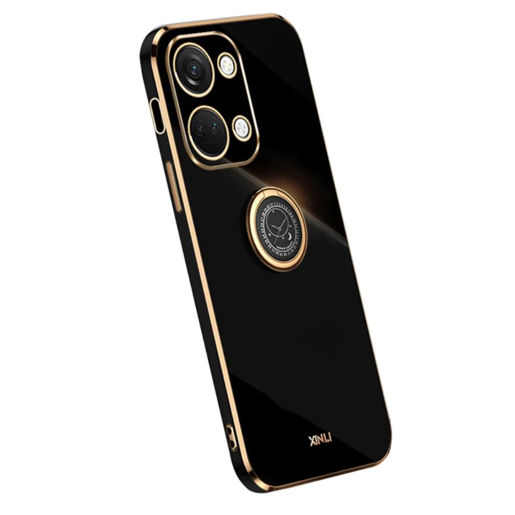 XINLI OnePlus Nord 3 5G deksel med en ring – Svart v:8865667