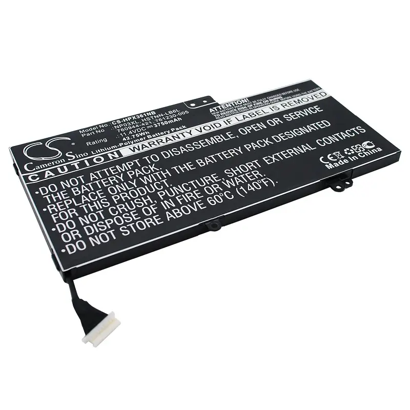 Batteri til Hp Envy 15-u201nc, 11.4V, 3750 mAh v:8378833