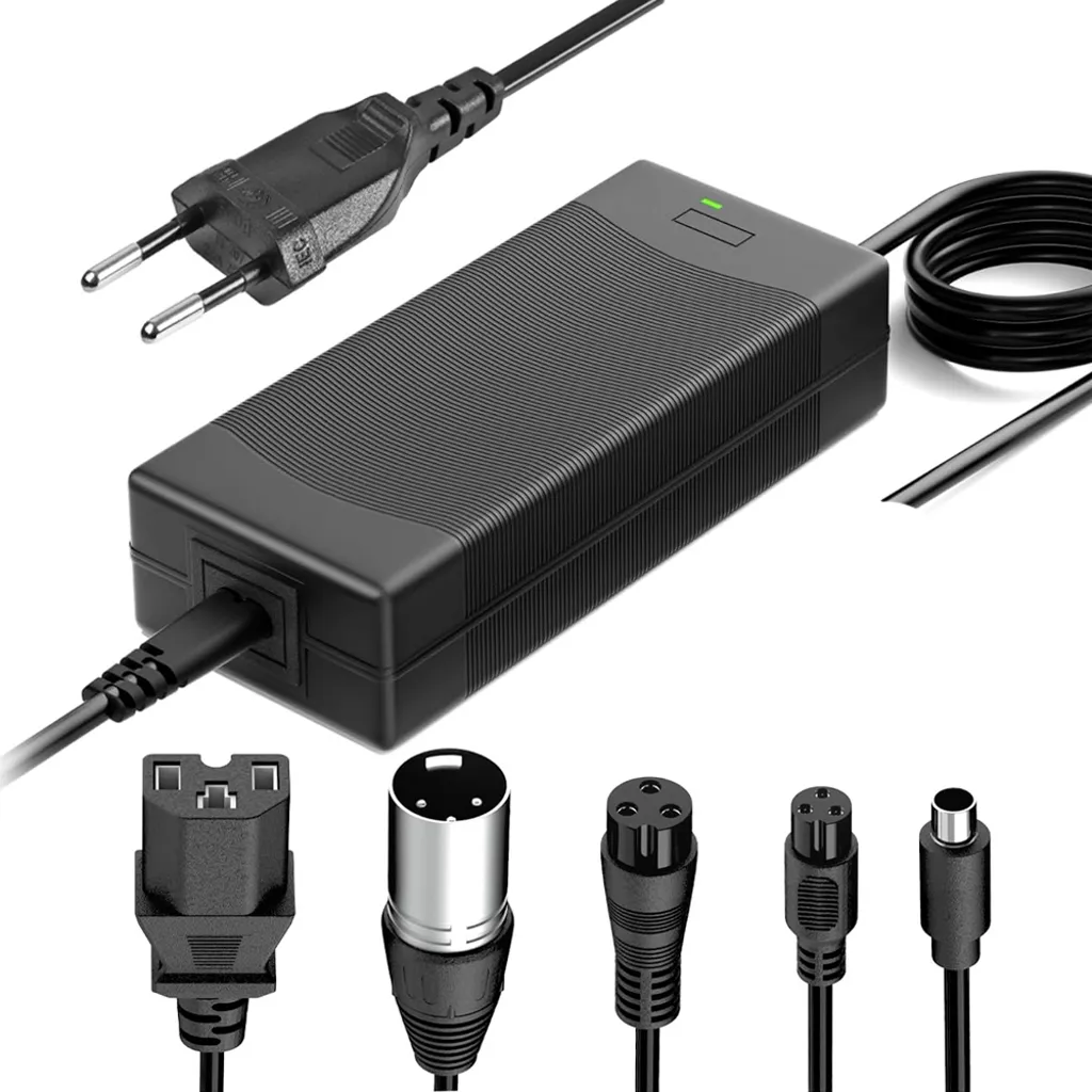 Universallader for elsykler, 5-i-1-kontakter, 84W v:2519066