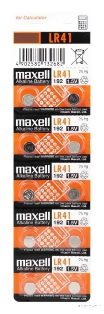 D392 (Maxell), 1.5V v:7784226