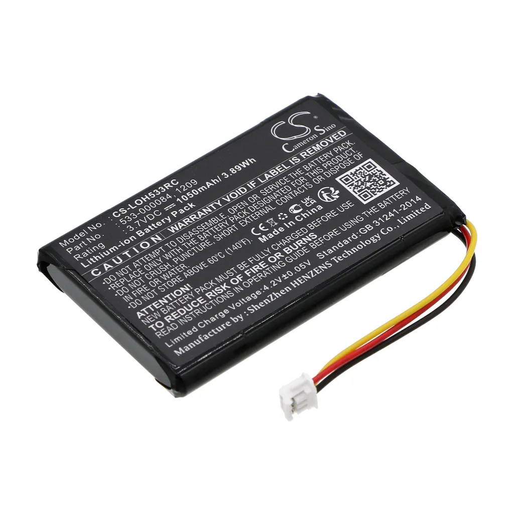 Batteri til 1209 for Logitech, 3.7V, 1050 mAh v:5161365 Batteri til 1209 for Logitech, 3.7V, 1050 mAh v:5161365